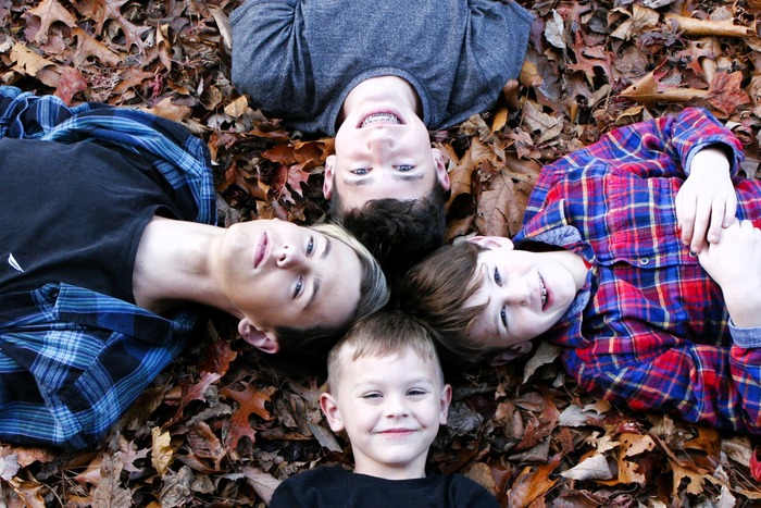 Autumn Reverie - Laughter in Fall Foliage