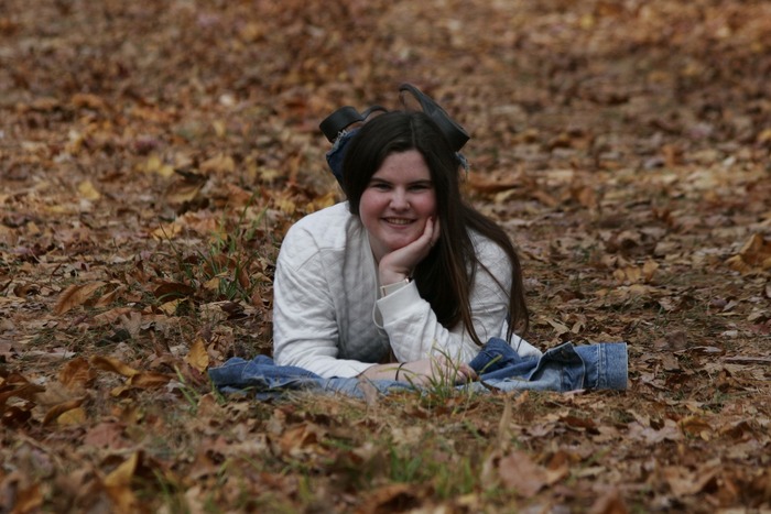Autumn Reverie - Resting Among Fall Leaves