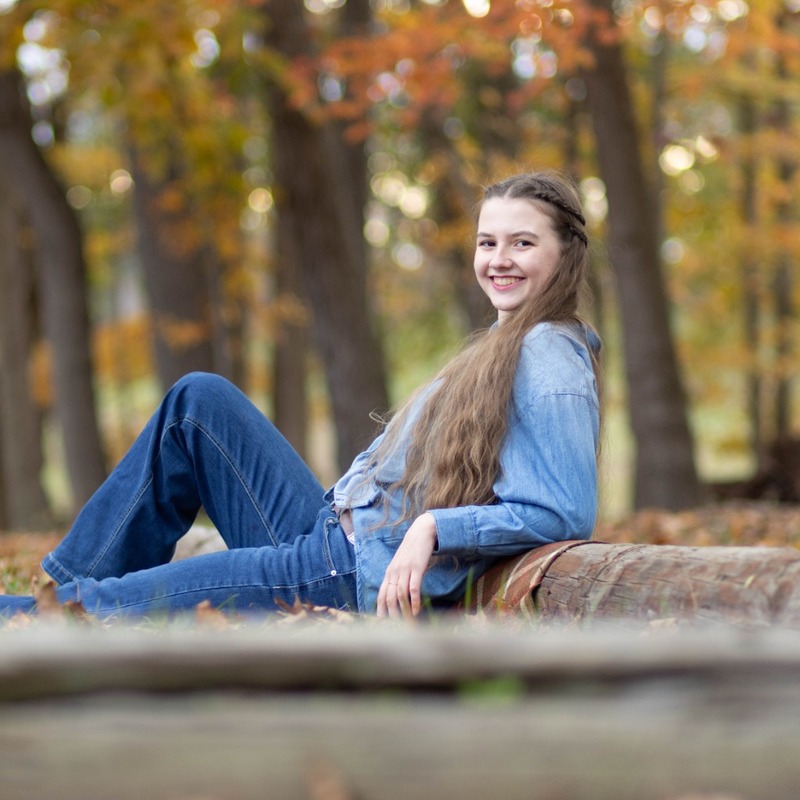 Morgan B. Smith on Woodland Log