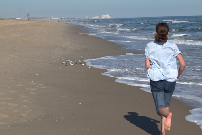 Soulful Portraits - Carefree Shoreline Run